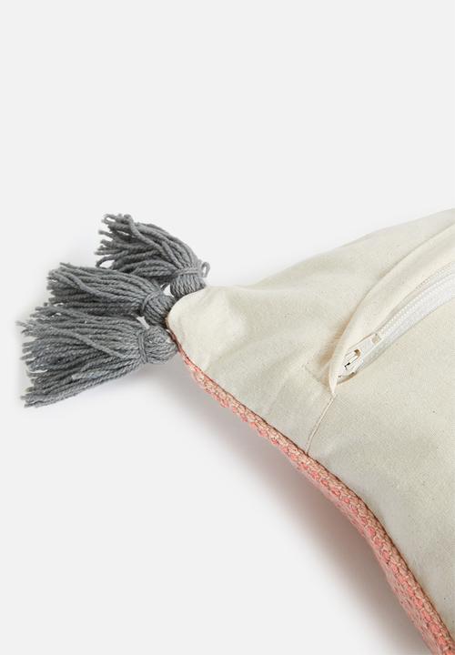 Sixth Floor - Bell woven cushion cover - pink
