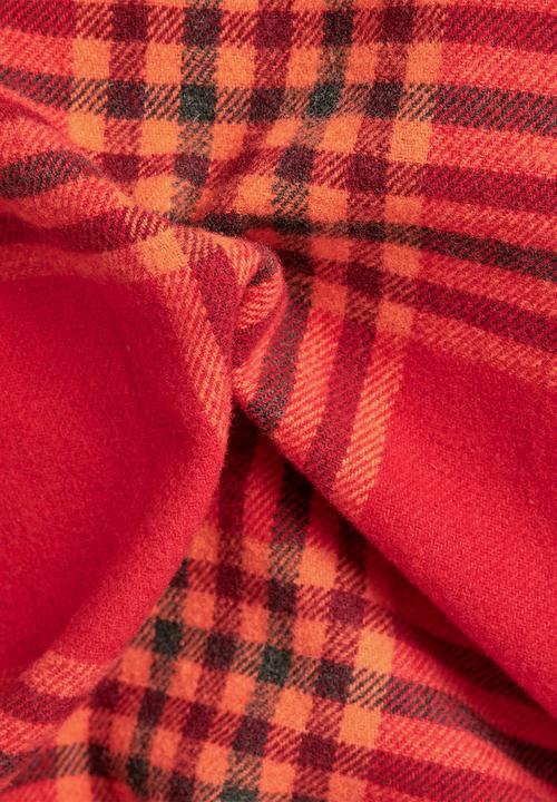G-STAR - Check overshirt jacket - red