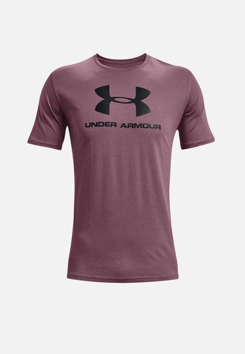 Under Armour - UA Sportstyle Logo Short Sleeves - purple