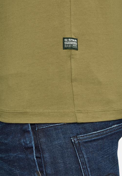 G-STAR - Box graw slim r t - green