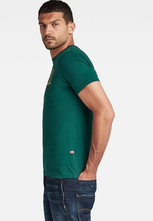 G-STAR - 3d Raw. slim r t - green