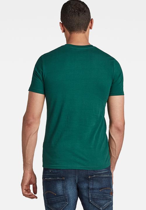 G-STAR - 3d Raw. slim r t - green
