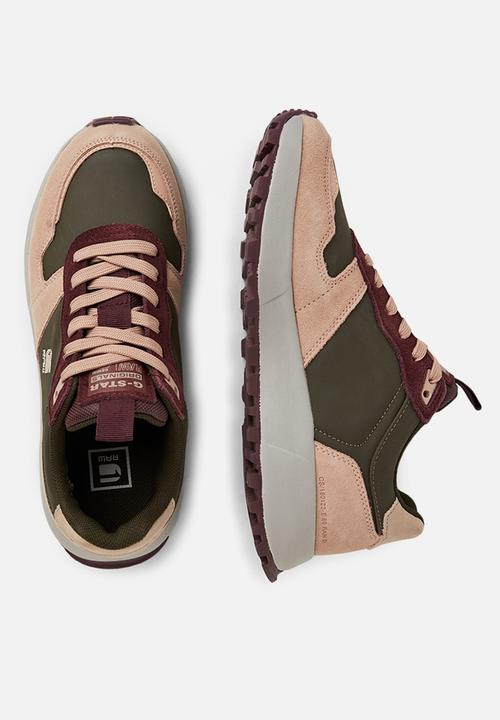G-STAR - Theq run blk w olive & taupe