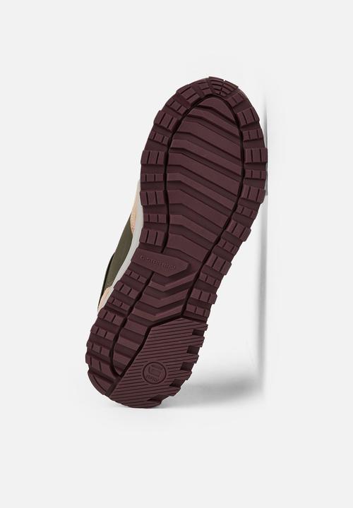 G-STAR - Theq run blk w olive & taupe