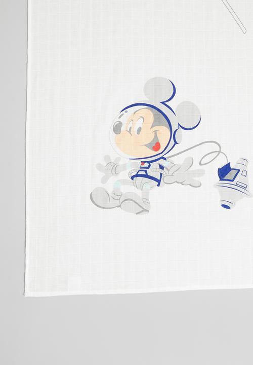 Character Group - Mickey milestone blanket - blue
