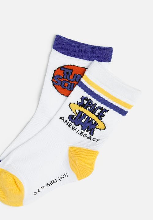 Cotton On - 2 Pack lcn crew sock - multi