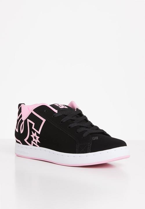 DC - Court graffik - black/white/pink