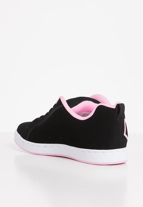 DC - Court graffik - black/white/pink