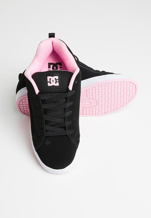 DC - Court graffik - black/white/pink