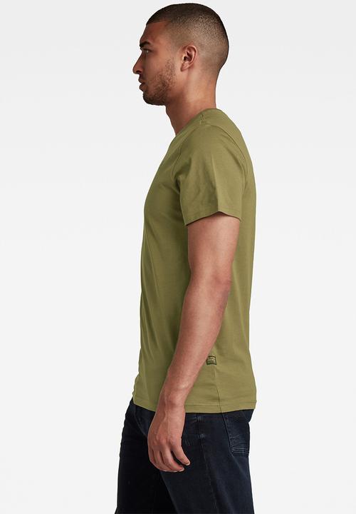 G-STAR - Base-s T-shirt - light antic green