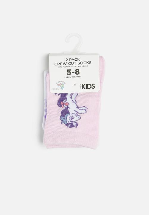 Cotton On - 2 Pack lcn crew sock - lcn has my little pony