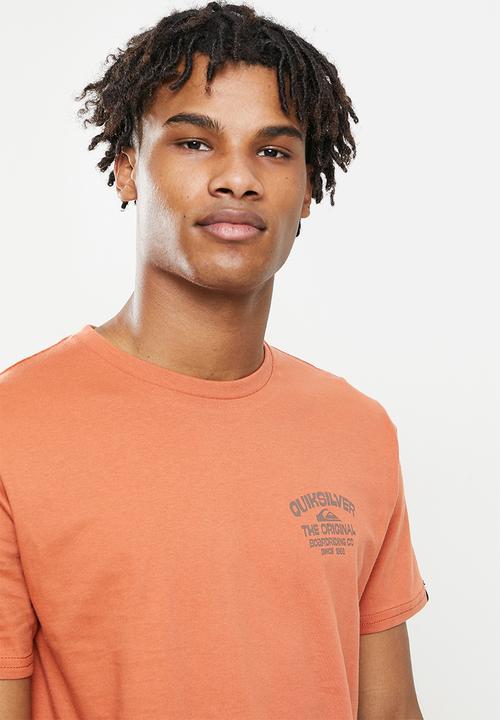 Quiksilver - Far out dust short sleeve - cinnamon