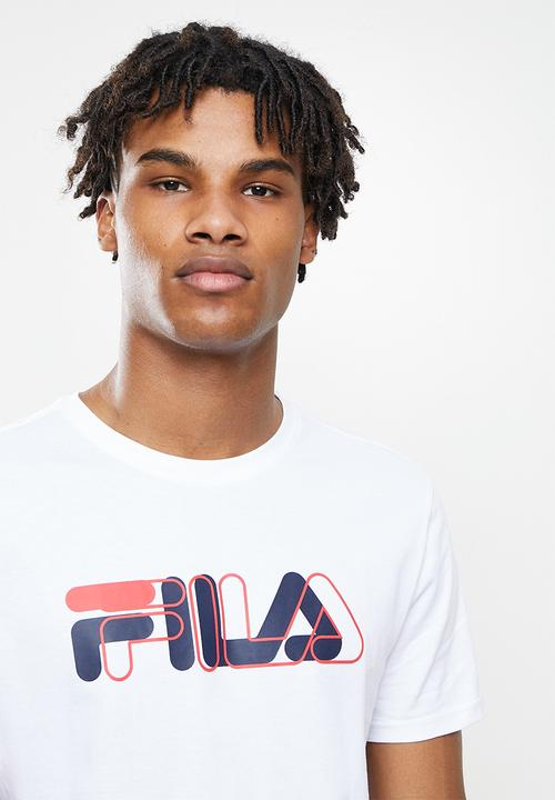 FILA - Napoli short sleeve tee - white