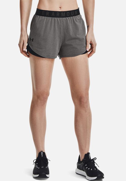 Under Armour - Play up shorts 3.0 - carbon heather / black