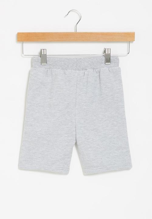 Superbalist - Nasa fleece short - grey melange