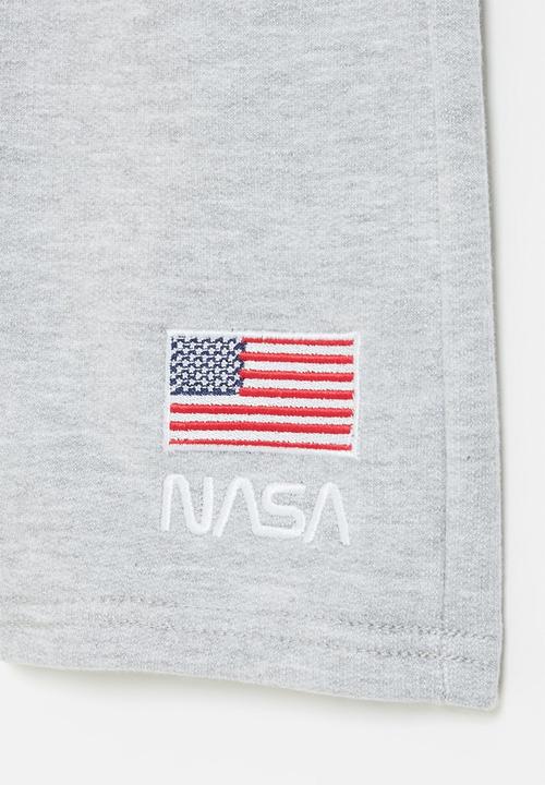 Superbalist - Nasa fleece short - grey melange