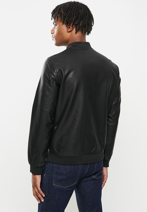 Only & Sons - Saksel bomber jacket - black