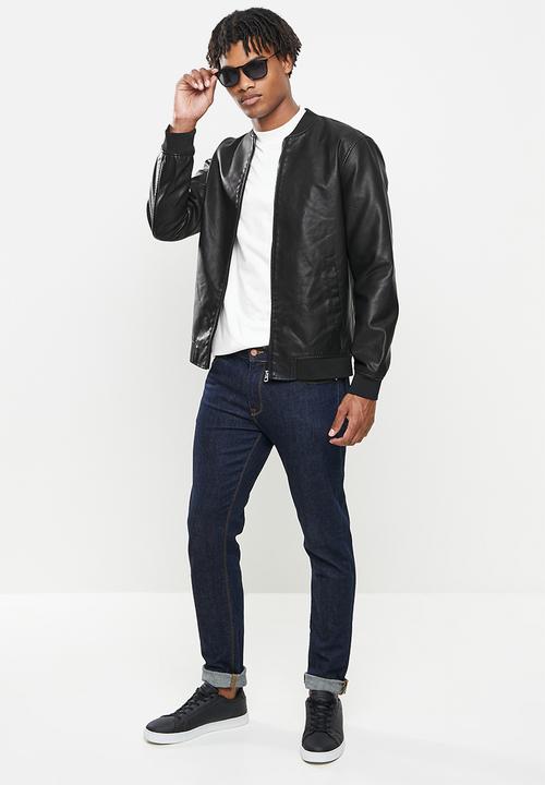 Only & Sons - Saksel bomber jacket - black