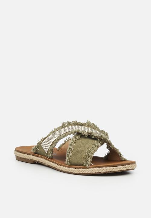 Butterfly Feet - Celia 1 sandal - olive