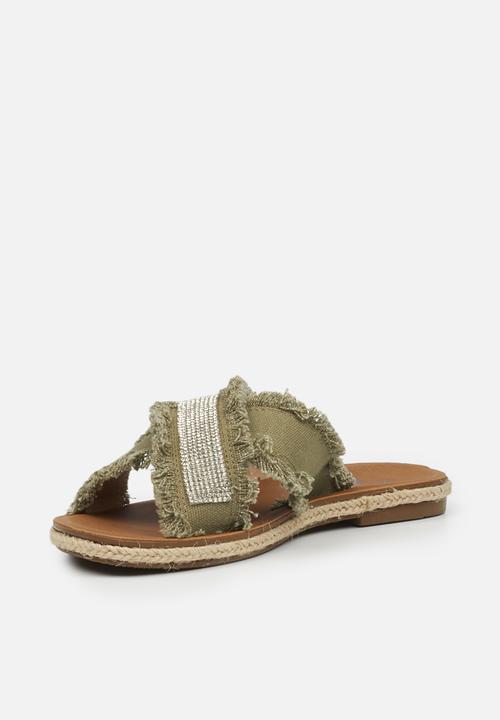Butterfly Feet - Celia 1 sandal - olive
