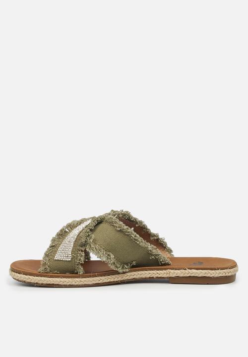Butterfly Feet - Celia 1 sandal - olive
