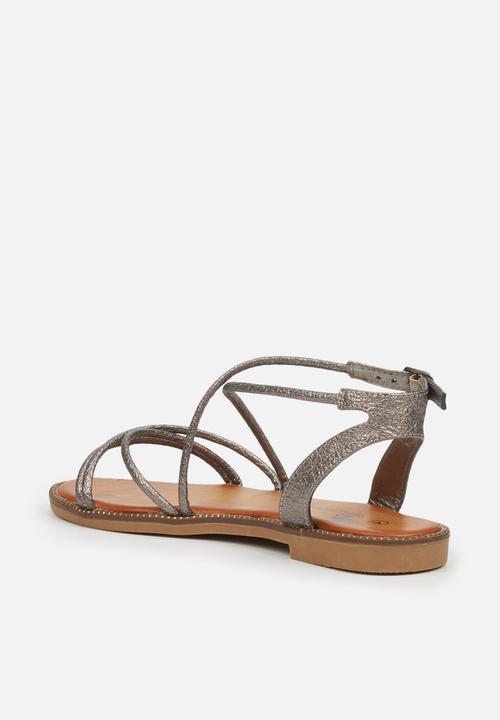 Butterfly Feet - Frost 1 sandal - pewter