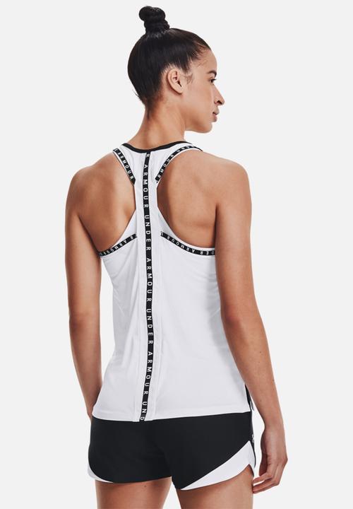 Under Armour - Knockout tank - white/black