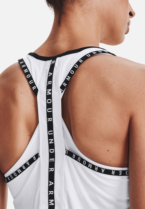 Under Armour - Knockout tank - white/black