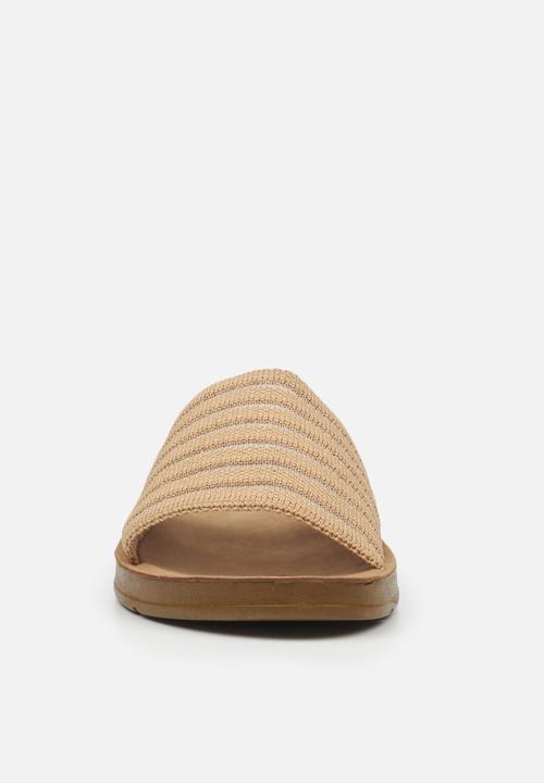 Butterfly Feet - Zina 5 slide - beige