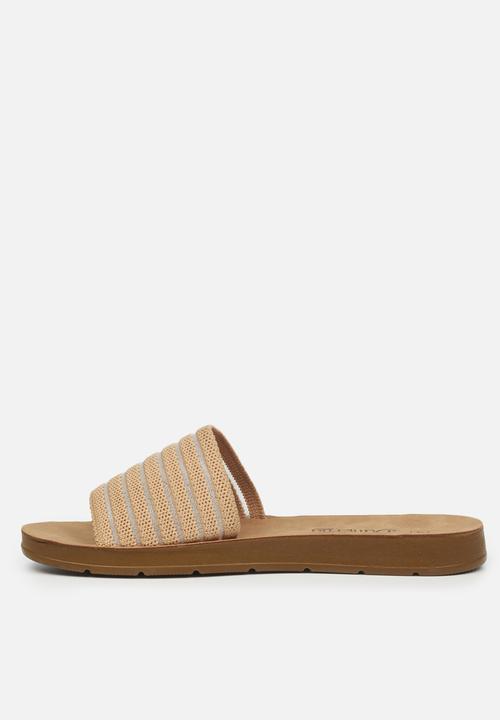 Butterfly Feet - Zina 5 slide - beige