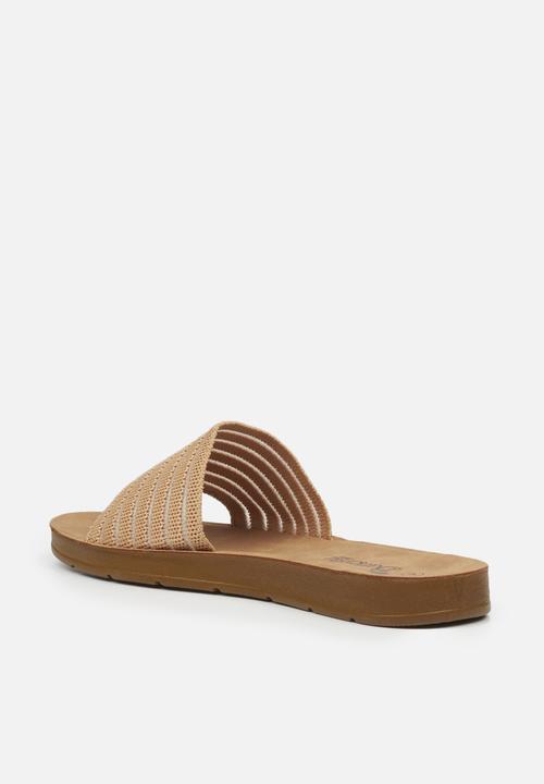 Butterfly Feet - Zina 5 slide - beige