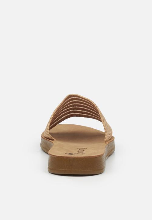 Butterfly Feet - Zina 5 slide - beige