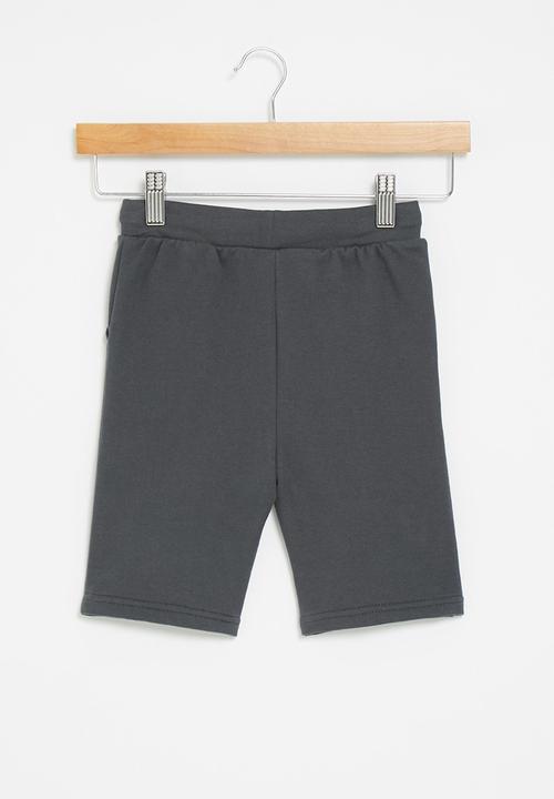 Rebel Republic - Single fleece short - charcoal