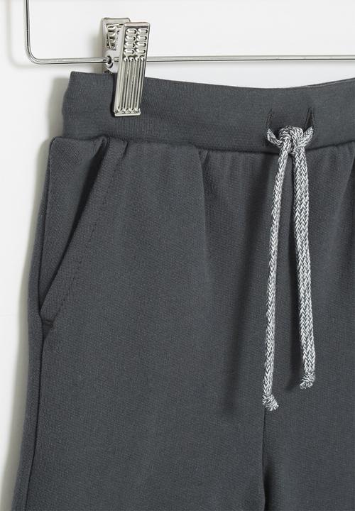 Rebel Republic - Single fleece short - charcoal