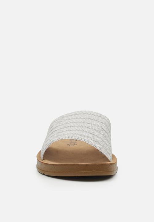 Butterfly Feet - Zina 5 slide - grey