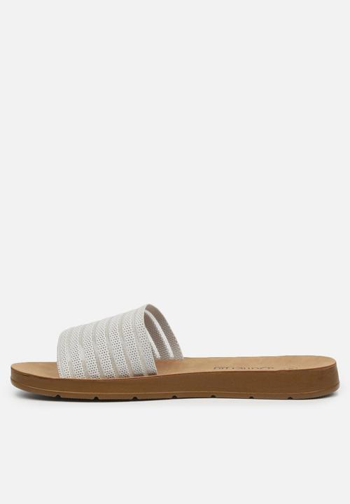 Butterfly Feet - Zina 5 slide - grey
