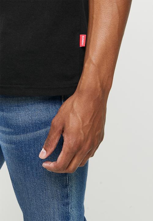 Element - Address short sleeve tee - black