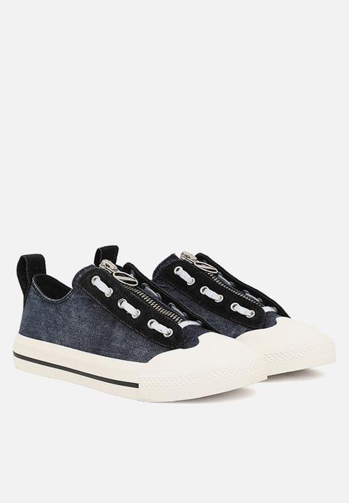 Diesel  - S-astico lzip w - t6067 - denim