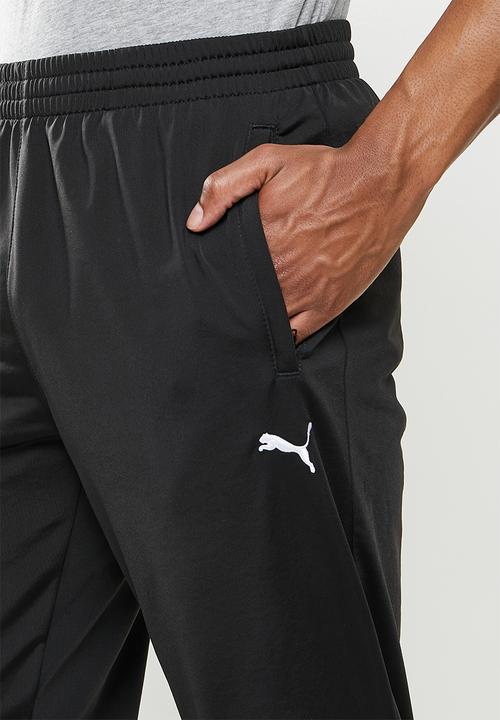 PUMA - Mens slim tricot pant - black