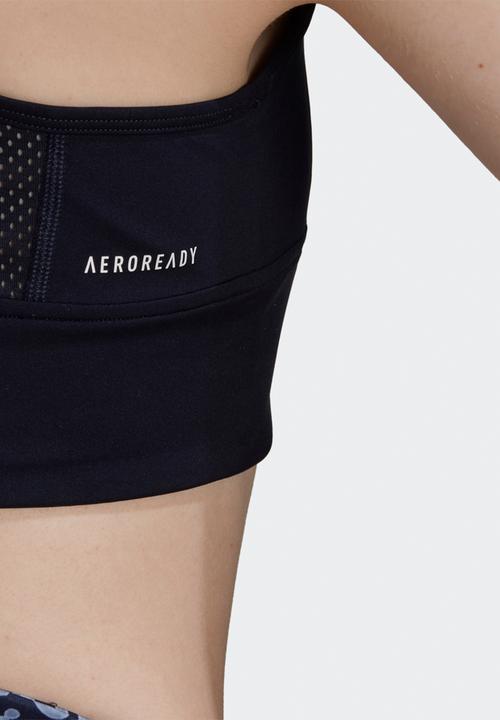 adidas Performance - Farm crop bra top - navy 