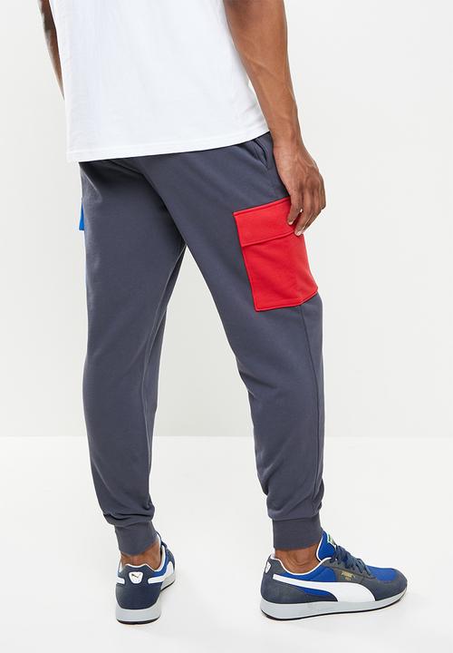 PUMA - Clsx cargo pants tr - grey 