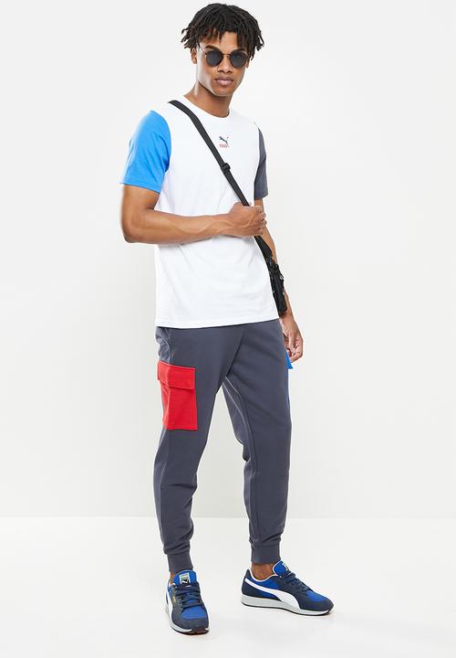 PUMA - Clsx cargo pants tr - grey 
