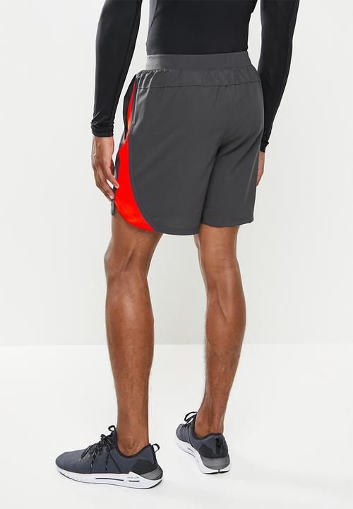 Under Armour - Ua launch sw 7'' short - grey-melange