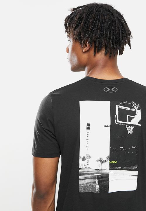 Under Armour - Ua basketball photo short sleeve - black