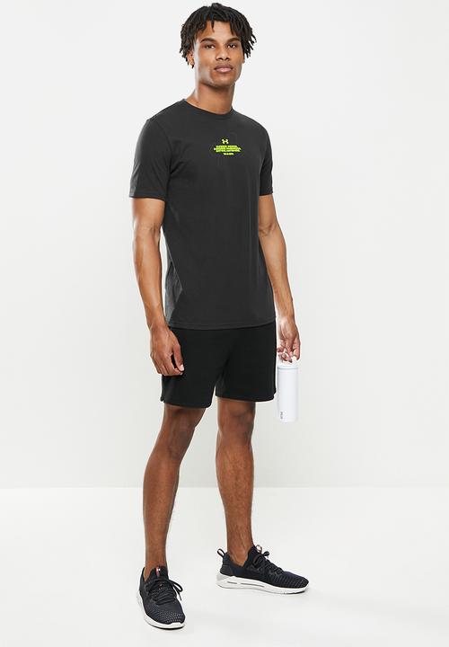 Under Armour - Ua basketball photo short sleeve - black