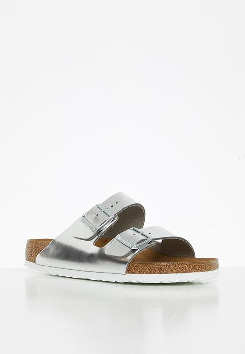 Birkenstock - Arizona bs leather regular - silver