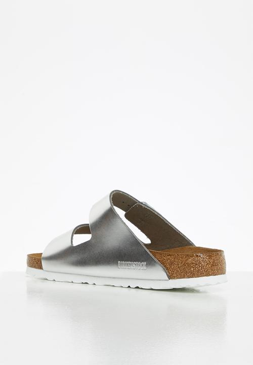 Birkenstock - Arizona bs leather regular - silver