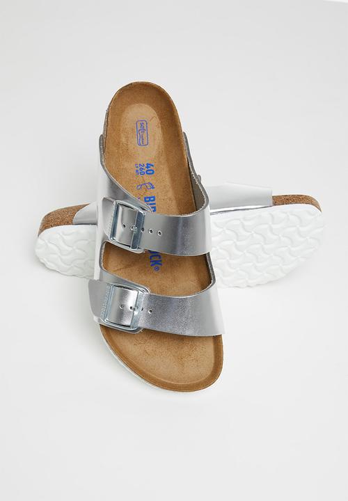 Birkenstock - Arizona bs leather regular - silver