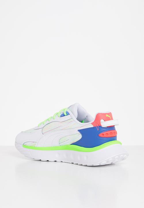 PUMA - Wild rider spectra - wild rider spectra - 38287401 - puma white-bluemazing