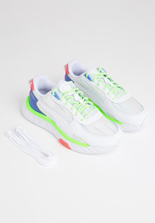 PUMA - Wild rider spectra - wild rider spectra - 38287401 - puma white-bluemazing